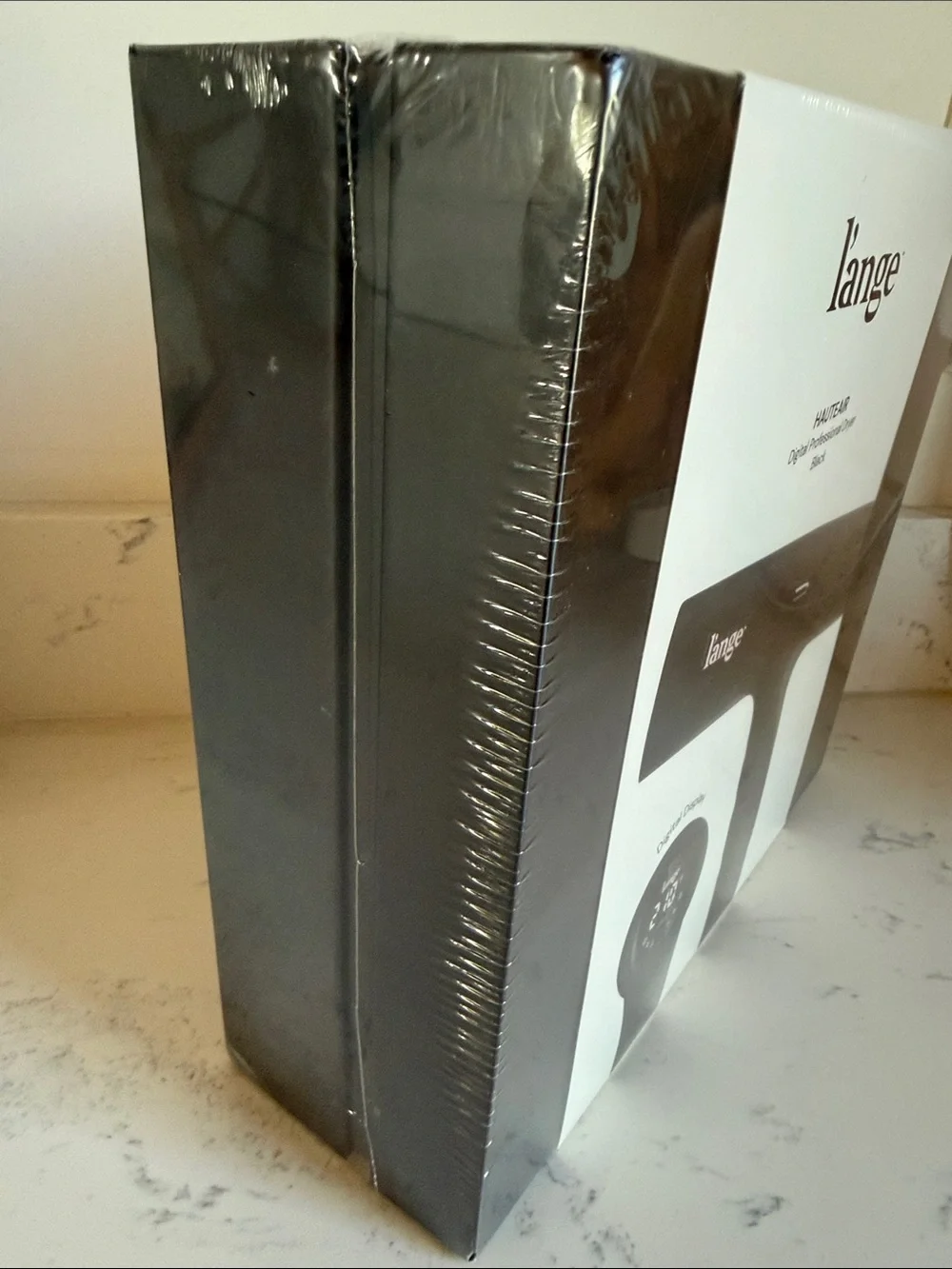L'ange HauteAir Digital Professional Hair Dryer in black NWT
